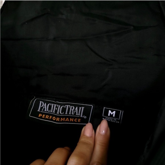 PACIFIC TRAIL Water Resistant Snow Bib Ski Pants in Black Medium - Picture 9 of 10